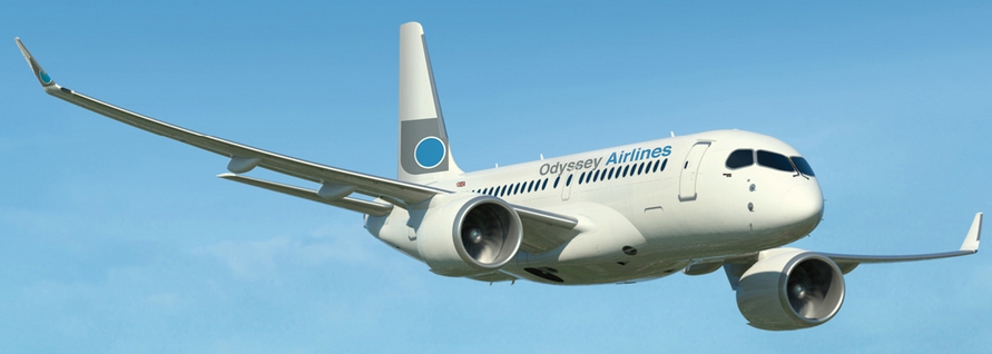 Start-up Odyssey Airlines intends to order CS100s – Winglets